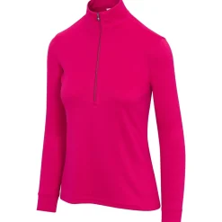 Greg Norman Ladies Golf Apparel^Cubhoue 1/2 Zip ock Outerwear Puover Gof Appare