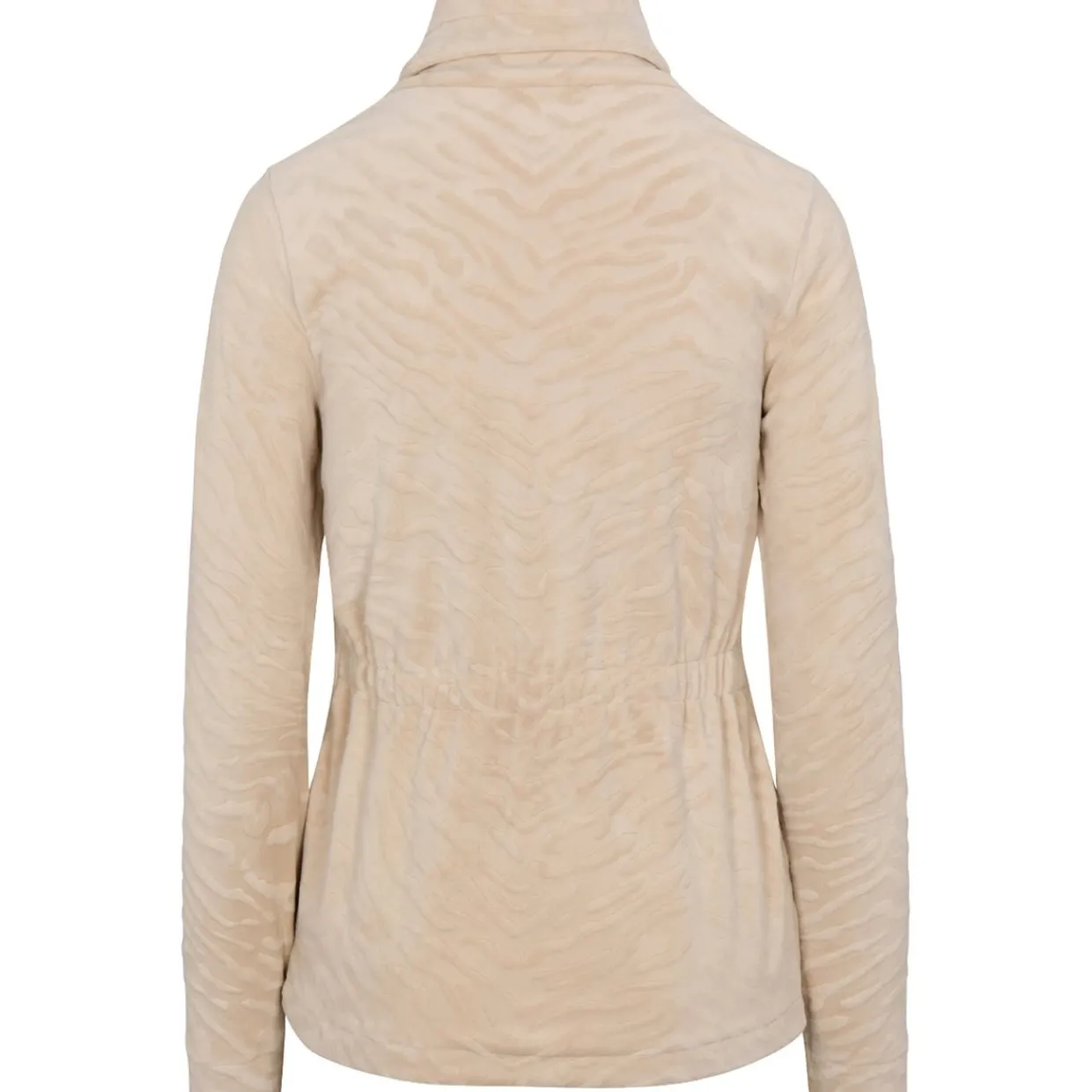 Greg Norman Ladies Golf Apparel^Dazze Zebra Veour Outerwear Jacket Gof Appare