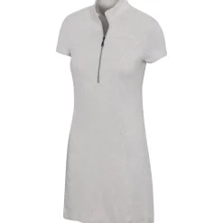 Greg Norman Ladies Golf Apparel^Eodie Haf-Zip Dre Poo hort eeve Gof Appare