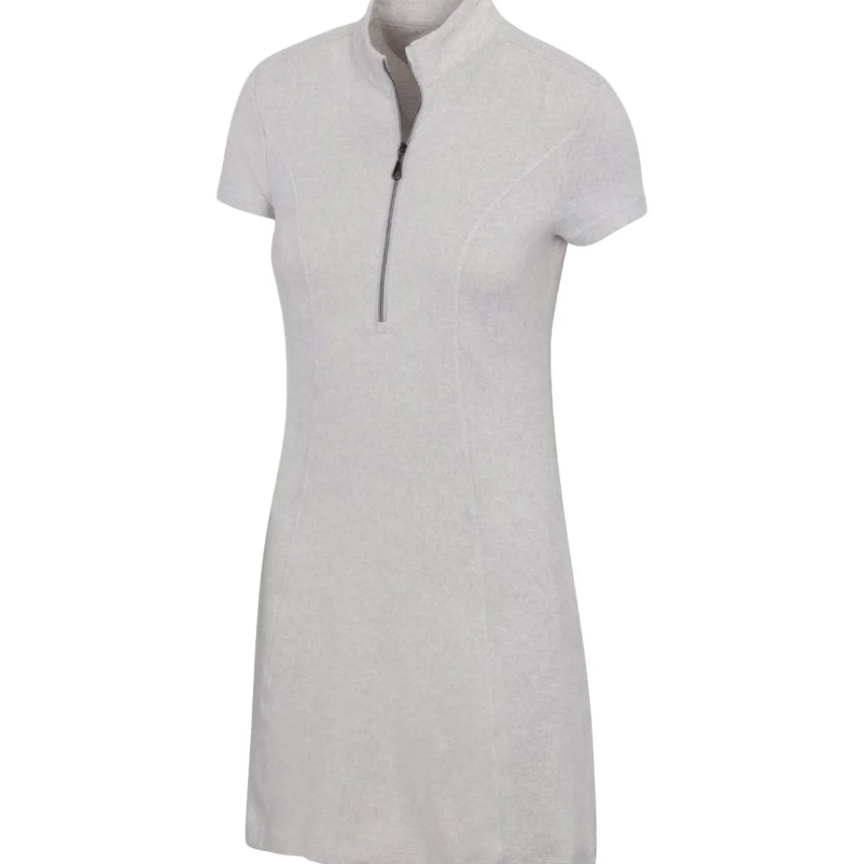Greg Norman Ladies Golf Apparel^Eodie Haf-Zip Dre Poo hort eeve Gof Appare