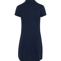 Greg Norman Ladies Golf Apparel^Eodie Haf-Zip Dre Poo hort eeve Gof Appare