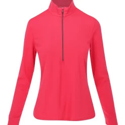 Greg Norman Ladies Golf Apparel^Fairway 1/2 Zip ock Outerwear Puover Gof Appare