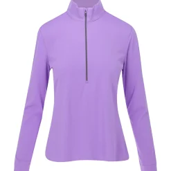 Greg Norman Ladies Golf Apparel^Fairway 1/2 Zip ock Outerwear Puover Gof Appare