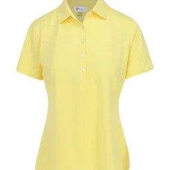 Greg Norman Ladies Golf Apparel^Freedo icro Pique hirt Poo hort eeve Gof Appare