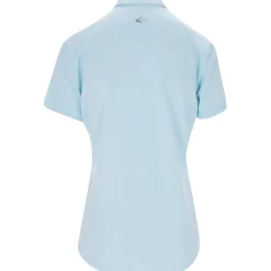 Greg Norman Ladies Golf Apparel^Freedo icro Pique hirt Poo hort eeve Gof Appare