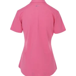 Greg Norman Ladies Golf Apparel^Freedo icro Pique hirt Poo hort eeve Gof Appare