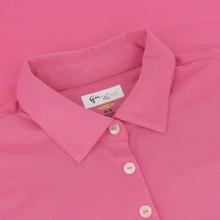 Greg Norman Ladies Golf Apparel^Freedo icro Pique hirt Poo hort eeve Gof Appare