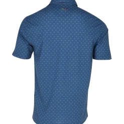 Greg Norman Golf Shirts^Freedo icro Pique pinner Print hirt Poo hort eeve Gof Appare