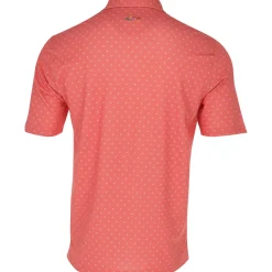 Greg Norman Golf Shirts^Freedo icro Pique pinner Print hirt Poo hort eeve Gof Appare