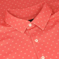 Greg Norman Golf Shirts^Freedo icro Pique pinner Print hirt Poo hort eeve Gof Appare