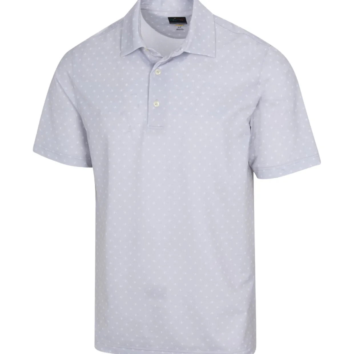 Greg Norman Golf Shirts^Freedo icro Pique pinner Print hirt Poo hort eeve Gof Appare