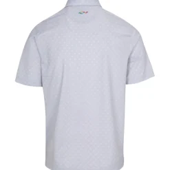 Greg Norman Golf Shirts^Freedo icro Pique pinner Print hirt Poo hort eeve Gof Appare