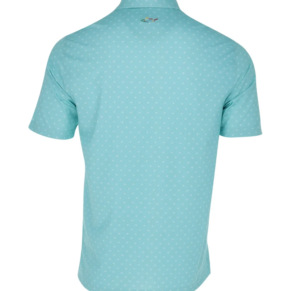 Greg Norman Golf Shirts^Freedo icro Pique pinner Print hirt Poo hort eeve Gof Appare