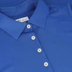 Greg Norman Ladies Golf Apparel^Freedo icro Pique eevee hirt Poo hort eeve Gof Appare