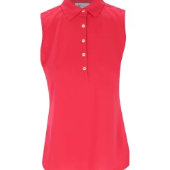 Greg Norman Ladies Golf Apparel^Freedo icro Pique eevee hirt Poo hort eeve Gof Appare