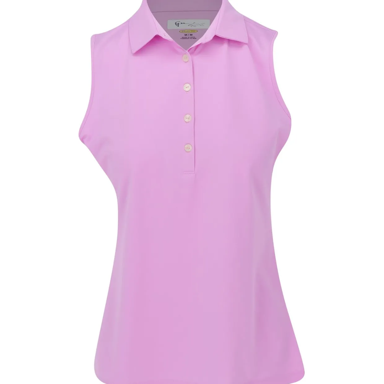 Greg Norman Ladies Golf Apparel^Freedo icro Pique eevee hirt Poo hort eeve Gof Appare