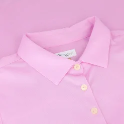 Greg Norman Ladies Golf Apparel^Freedo icro Pique eevee hirt Poo hort eeve Gof Appare