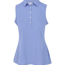 Greg Norman Ladies Golf Apparel^Freedo icro Pique eevee hirt Poo hort eeve Gof Appare