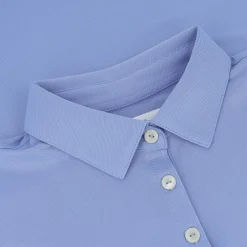 Greg Norman Ladies Golf Apparel^Freedo icro Pique eevee hirt Poo hort eeve Gof Appare