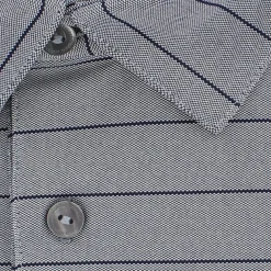 Greg Norman Golf Shirts^Freedo icro Pique tripe hirt Poo hort eeve Gof Appare