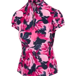 Greg Norman Ladies Golf Apparel^Genevieve Tuip Coar hirt Poo hort eeve Gof Appare