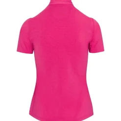 Greg Norman Ladies Golf Apparel^Heather Drop Neede hirt Poo hort eeve Gof Appare