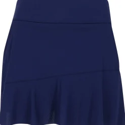 Greg Norman Ladies Golf Apparel^17 Inch Rib Ayetrica Founce Pu On kort Reguar Gof Appare