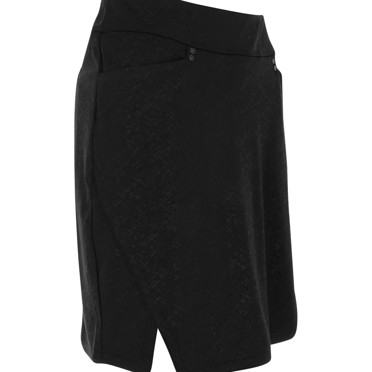 Greg Norman Ladies Golf Apparel^17" Jet Pu-On kort Reguar Gof Appare