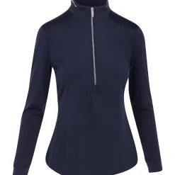 Greg Norman Ladies Golf Apparel^eaderboard Utra tretch Haf Zip Outerwear Puover Gof Appare