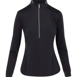 Greg Norman Ladies Golf Apparel^eaderboard Utra tretch Haf Zip Outerwear Puover Gof Appare