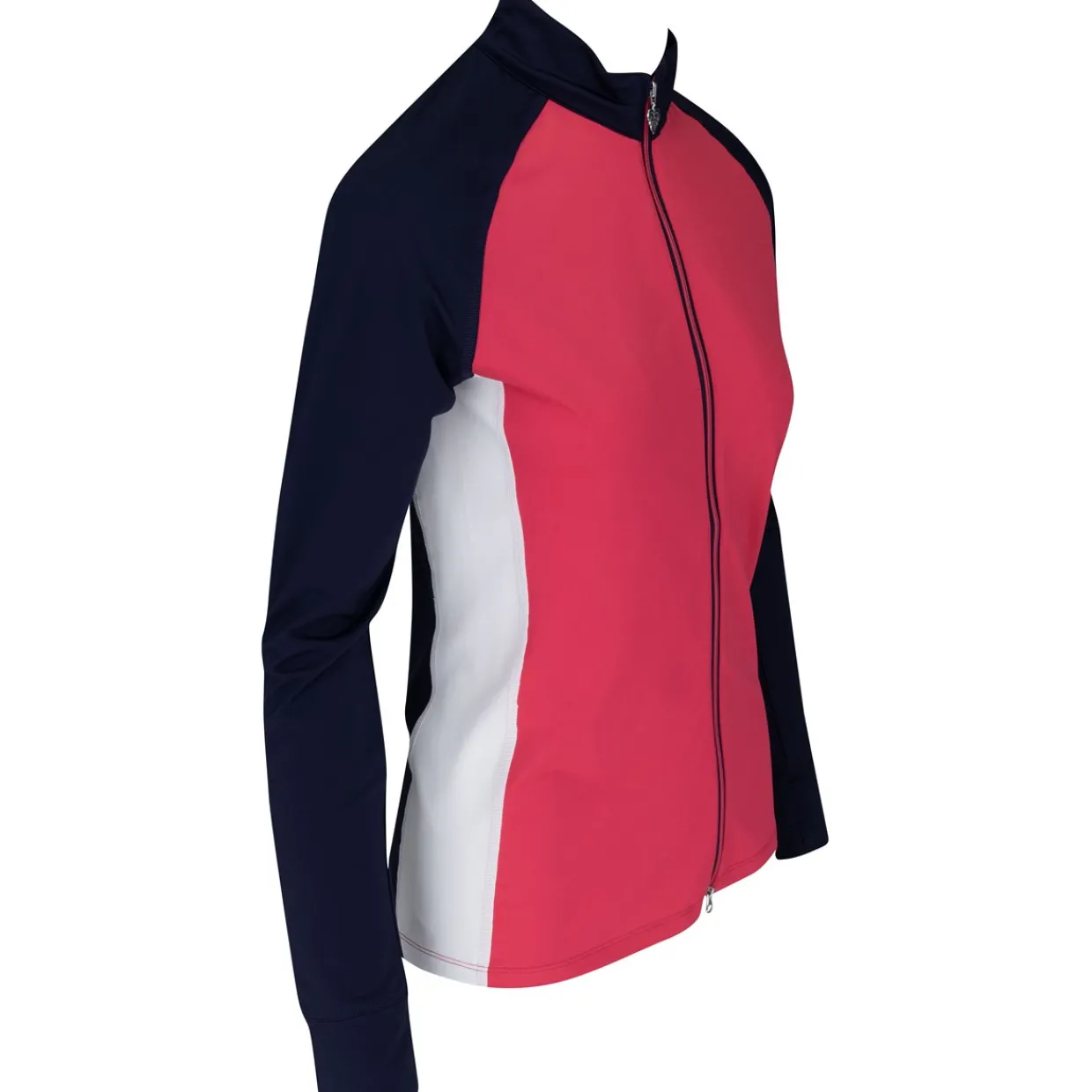 Greg Norman Ladies Golf Apparel^arina Fu Zip ayering Outerwear Jacket Gof Appare