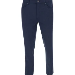 Greg Norman Golf Pants^MICROLUX 5 Pocket Heathered Pants Flat Front Golf Apparel