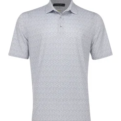 Greg Norman Golf Shirts^75 Iand Fora tretch hirt Poo hort eeve Gof Appare