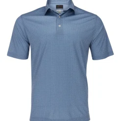 Greg Norman Golf Shirts^75 icroux Whae Tai Print hirt Poo hort eeve Gof Appare