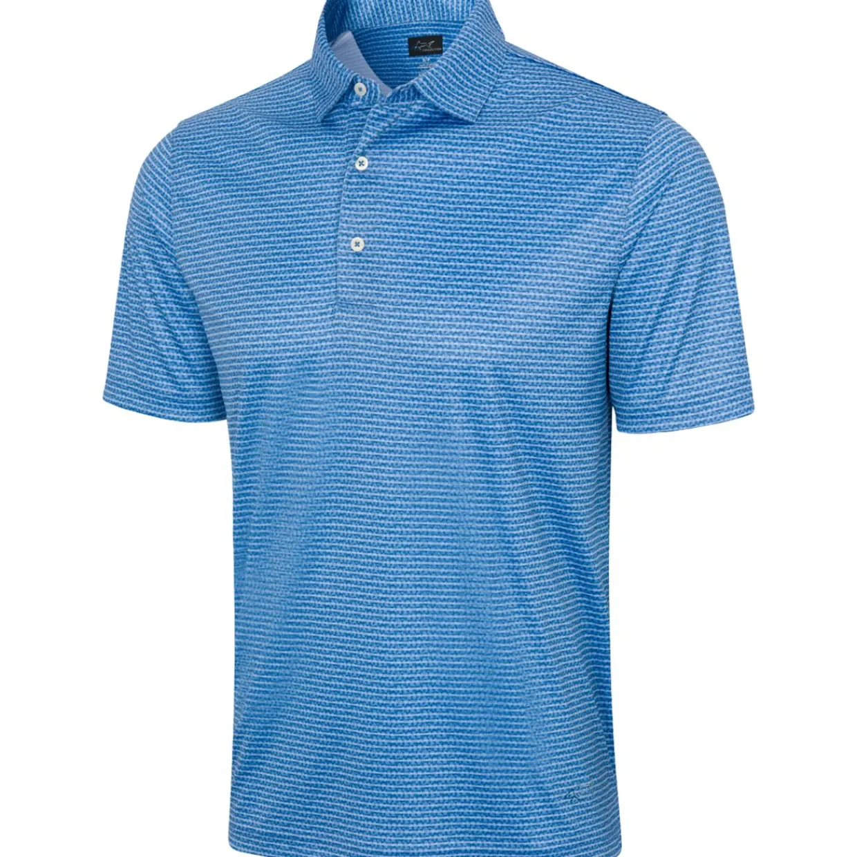 Greg Norman Golf Shirts^75 Recyced icroux Fin tripe hirt Poo hort eeve Gof Appare