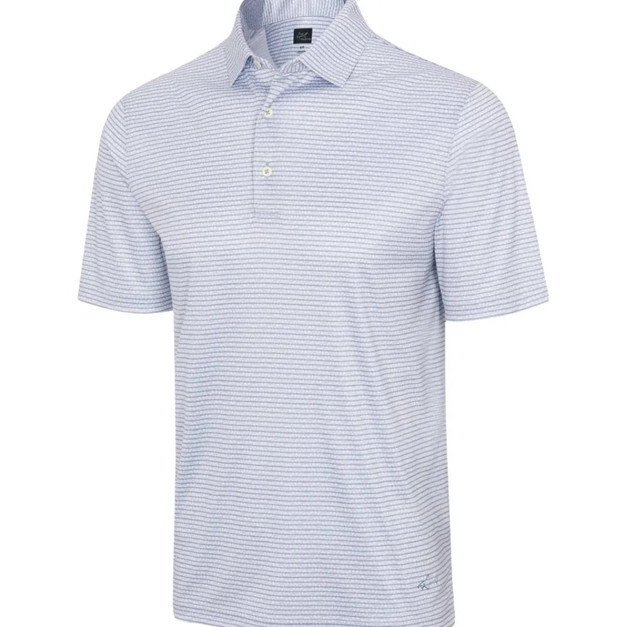 Greg Norman Golf Shirts^75 Recyced icroux Fin tripe hirt Poo hort eeve Gof Appare