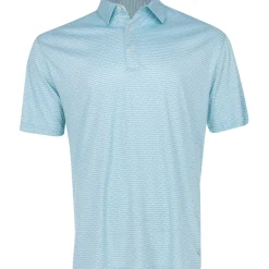 Greg Norman Golf Shirts^75 Recyced icroux Fin tripe hirt Poo hort eeve Gof Appare