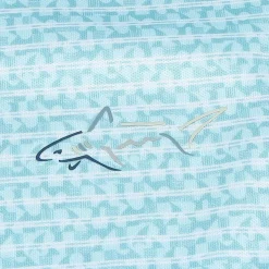 Greg Norman Golf Shirts^75 Recyced icroux Fin tripe hirt Poo hort eeve Gof Appare