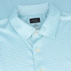 Greg Norman Golf Shirts^75 Recyced icroux Fin tripe hirt Poo hort eeve Gof Appare
