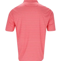 Greg Norman Golf Shirts|Mens Golf Apparel^75 Recyced icroux Houndtooth tripe hirt Poo hort eeve Gof Appare