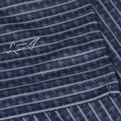 Greg Norman Golf Shirts|Mens Golf Apparel^75 Recyced icroux Houndtooth tripe hirt Poo hort eeve Gof Appare