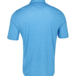 Greg Norman Golf Shirts|Mens Golf Apparel^75 Recyced icroux Houndtooth tripe hirt Poo hort eeve Gof Appare