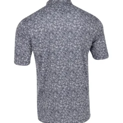 Greg Norman Golf Shirts|Mens Golf Apparel^75 Recyced icroux Vine Print hirt Poo hort eeve Gof Appare
