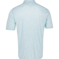 Greg Norman Golf Shirts|Mens Golf Apparel^75 Recyced icroux Vine Print hirt Poo hort eeve Gof Appare