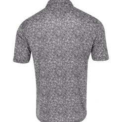 Greg Norman Golf Shirts|Mens Golf Apparel^75 Recyced icroux Vine Print hirt Poo hort eeve Gof Appare