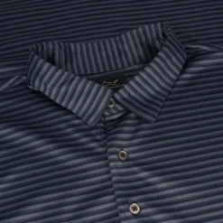 Greg Norman Golf Shirts^75 Recyced Three-Tone tripe Poo hirt Poo hort eeve Gof Appare