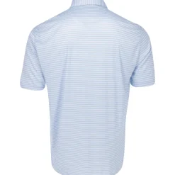 Greg Norman Golf Shirts^75 Recyced Three-Tone tripe Poo hirt Poo hort eeve Gof Appare