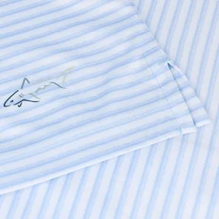 Greg Norman Golf Shirts^75 Recyced Three-Tone tripe Poo hirt Poo hort eeve Gof Appare