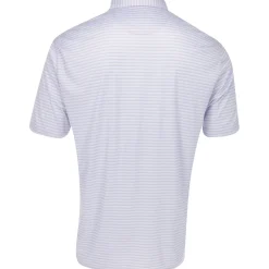 Greg Norman Golf Shirts^75 Recyced Three-Tone tripe Poo hirt Poo hort eeve Gof Appare