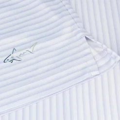 Greg Norman Golf Shirts^75 Recyced Three-Tone tripe Poo hirt Poo hort eeve Gof Appare